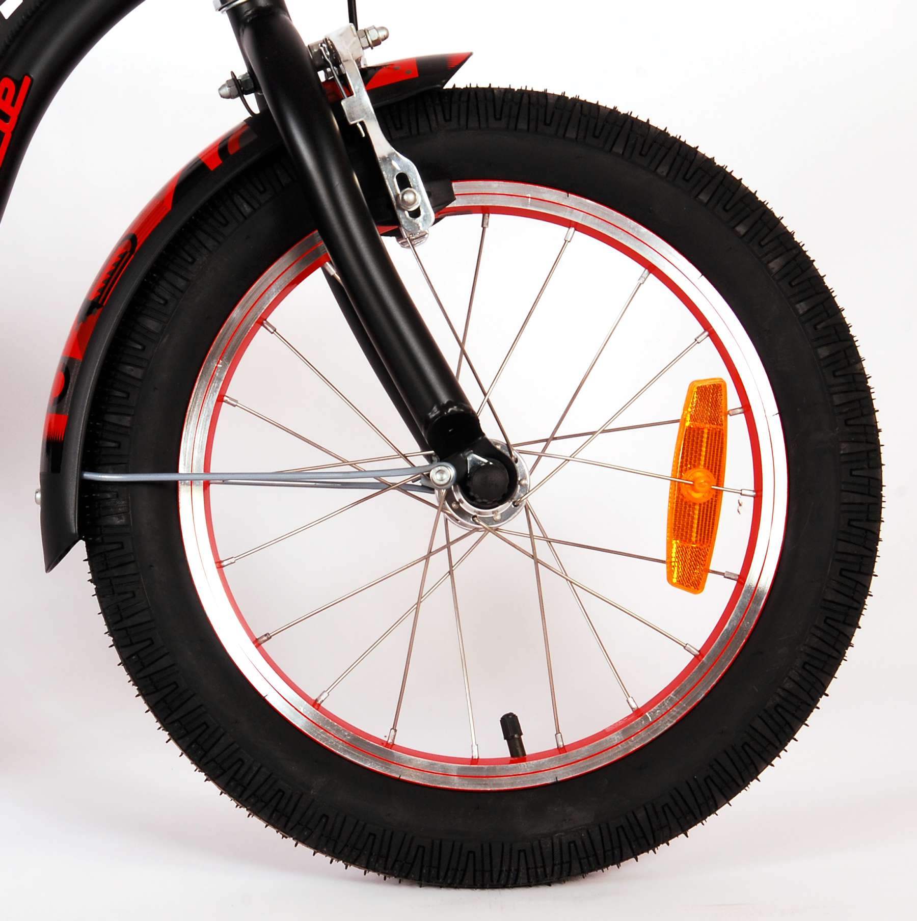Volare Miracle Cruiser Kinderfiets - Jongens - 16 inch - Mat Zwart - Prime Collection