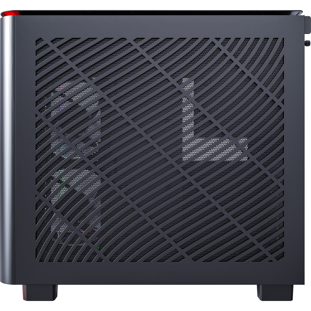 Montech king 95 pro midi tower behuizing (zwart | 2x usb-a | 1x usb-c | rgb | tempered glass)