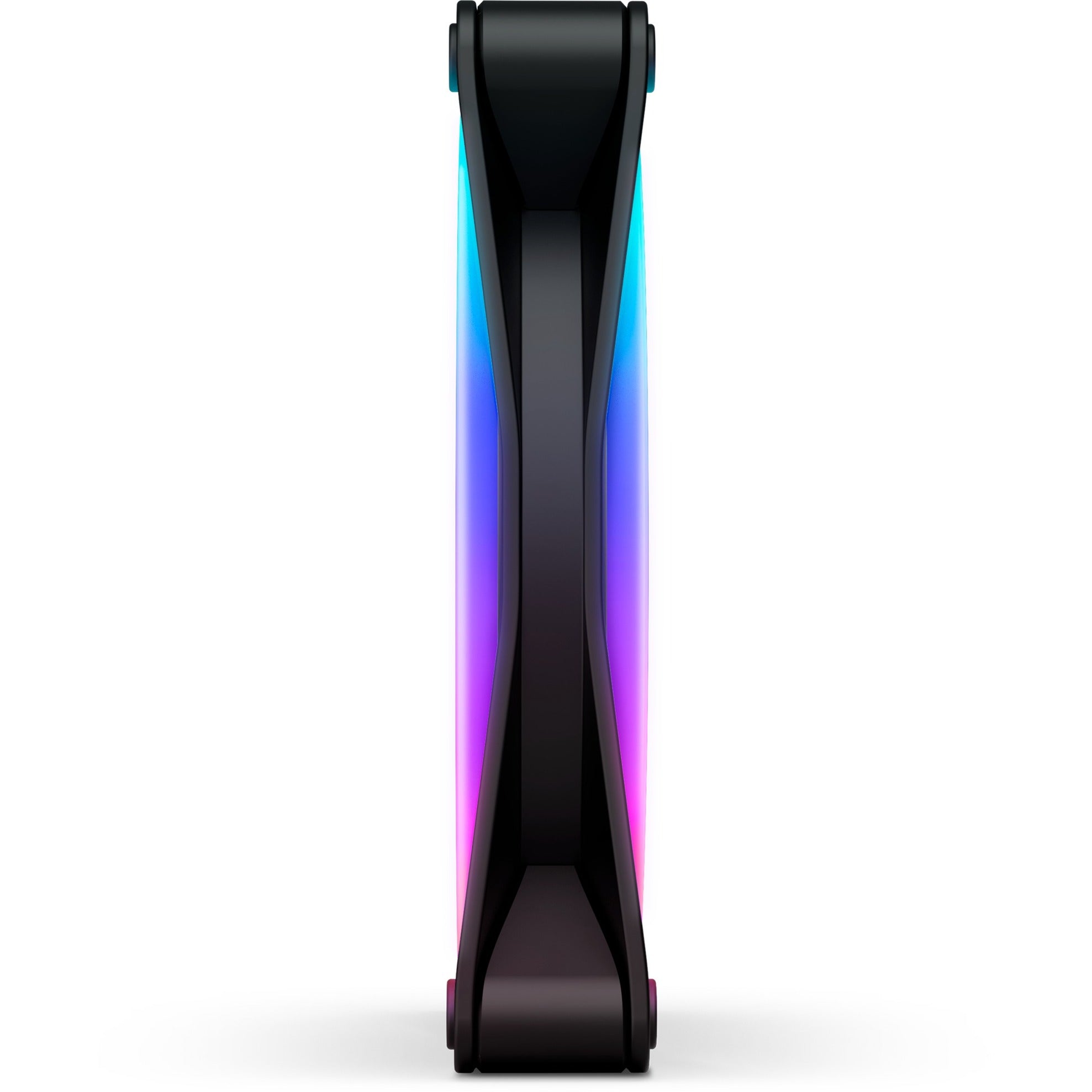 Nzxt f140 rgb duo case fan (zwart, 140 x 140 x 25 mm, pwm, zonder controller)