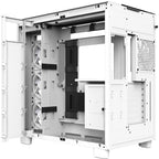 Nzxt h9 elite midi tower behuizing (wit | 2x usb-a | 1x usb-c | rgb | tempered glass)