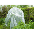 Nature insectengaas, fijnmazig insectenhor (wit transparant, 5,2 x 5 m)
