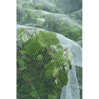 Nature insectengaas, fijnmazig insectenhor (wit transparant, 5,2 x 5 m)