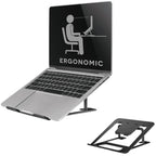 Neomounts nsls085black opvouwbare laptop standaard (zwart)