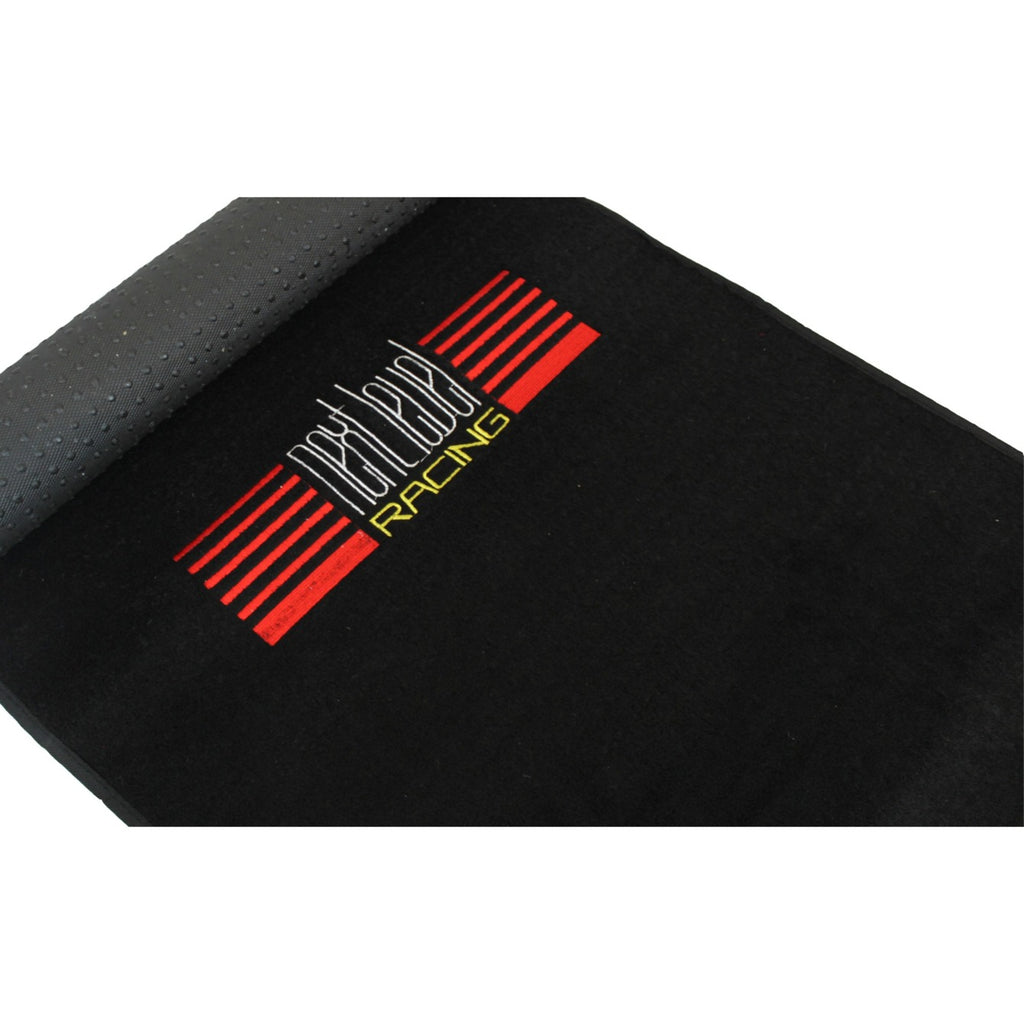Next level racing floor mat (zwart rood)