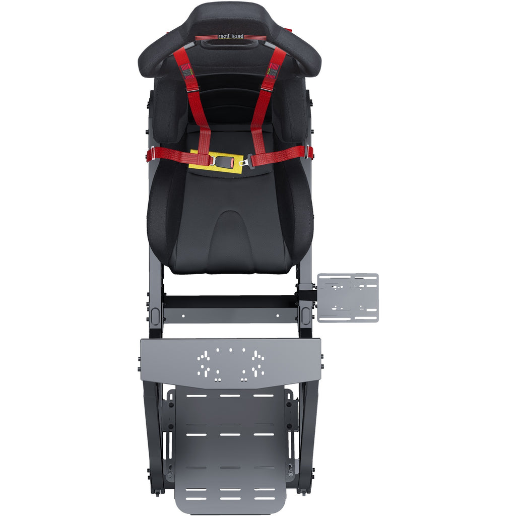 Next level racing gttrack simulator cockpit racing simulator (zwart)