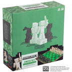 Noble Collection Minecraft Chess Set: Overworld Heroes vs. Hostile