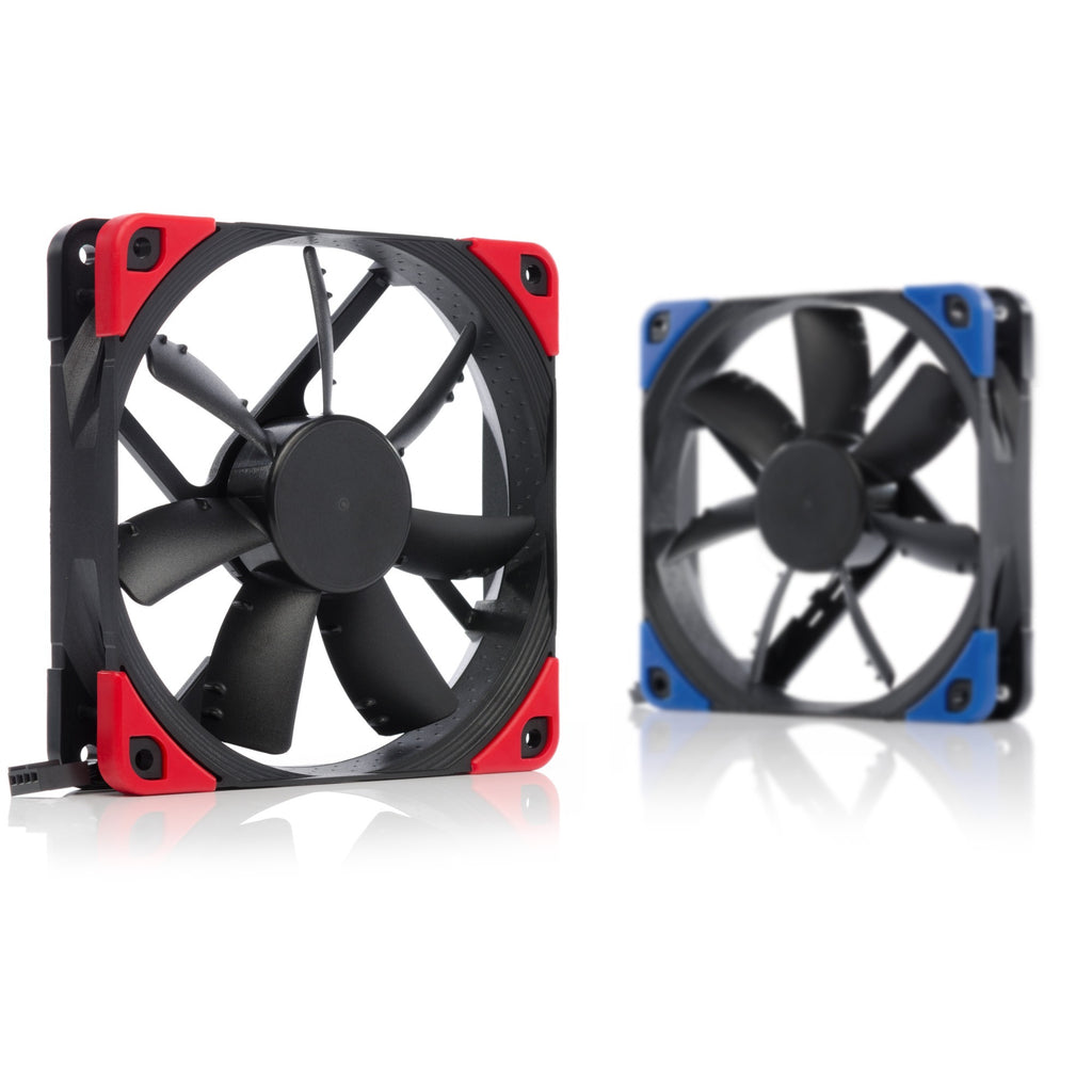Noctua nf-s12a pwm chromax.black.swap case fan (zwart, 120 x 120 x 25 mm)