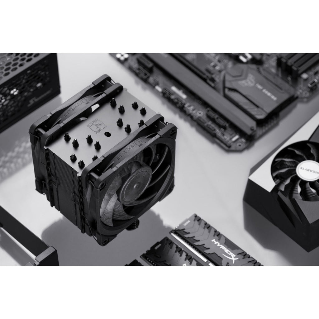 Noctua nh-u12a chromax.black cpu-koeler (zwart)