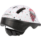 Polisport kinderhelm Hoggy. maat: XXS (44 48 cm), kleur: wit roze mat