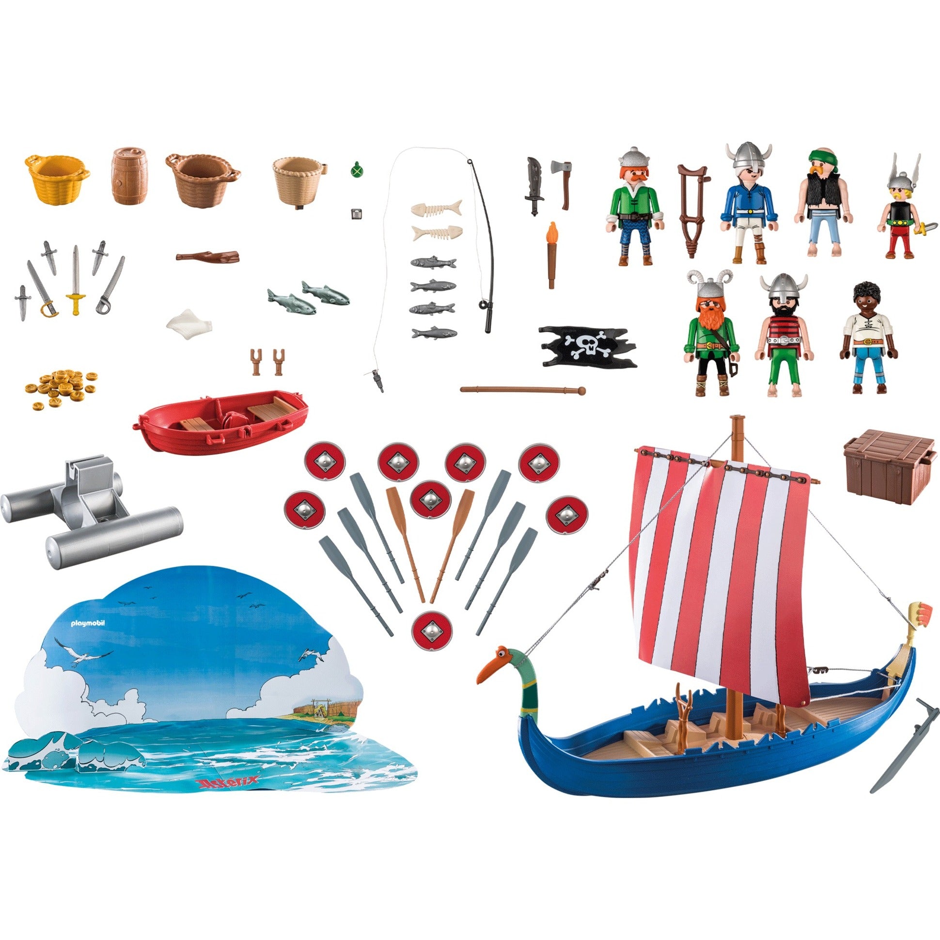 PLAYMOBIL Asterix Adventskalender Piraten 71087