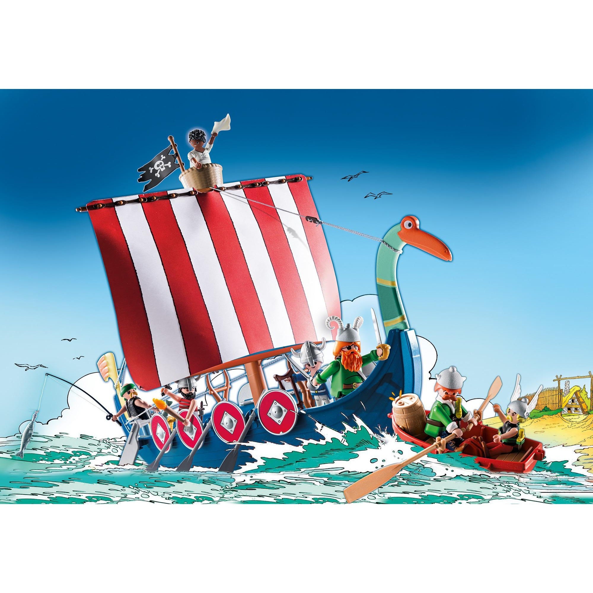PLAYMOBIL Asterix Adventskalender Piraten 71087