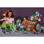PLAYMOBIL Ayuma Crystal Fairy en Bat Fairy met totemdieren