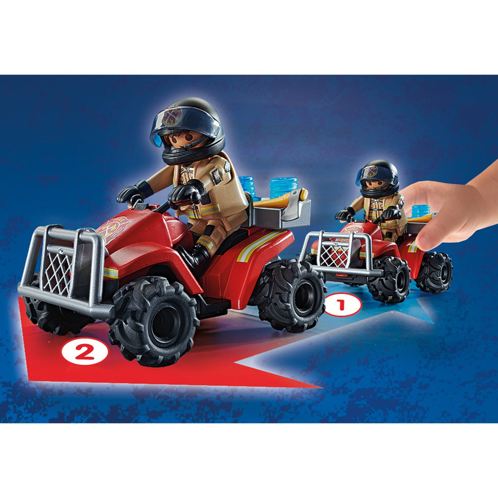 Playmobil City Action Brandweer Speed Quad 71090