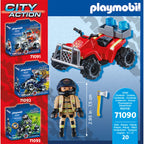 Playmobil City Action Brandweer Speed Quad 71090