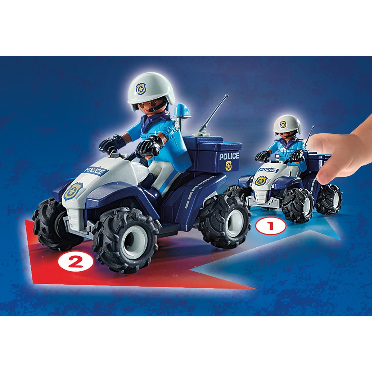 Playmobil City Action Politie Speed Quad 71092