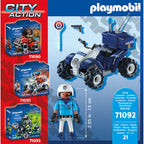 Playmobil City Action Politie Speed Quad 71092