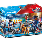 Playmobil City Action Politiewegversperring 6924