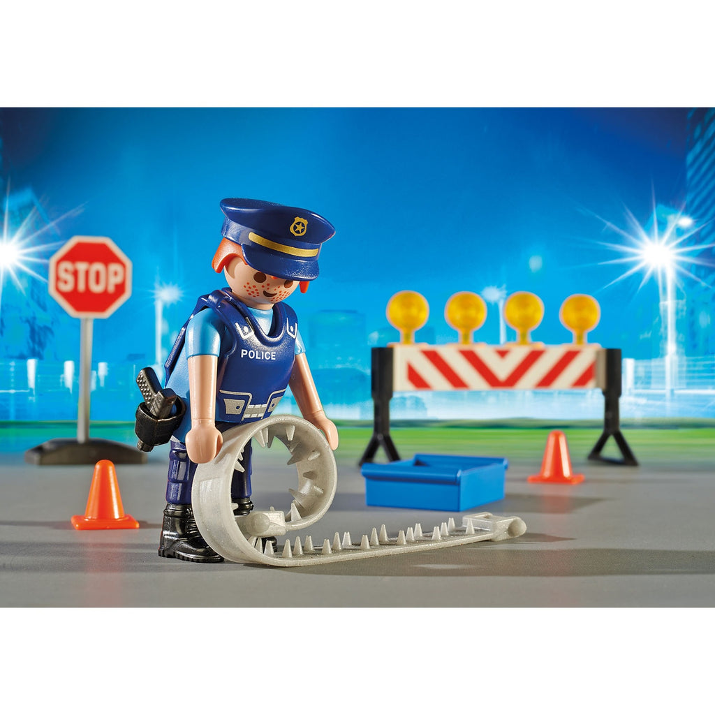 Playmobil City Action Politiewegversperring 6924