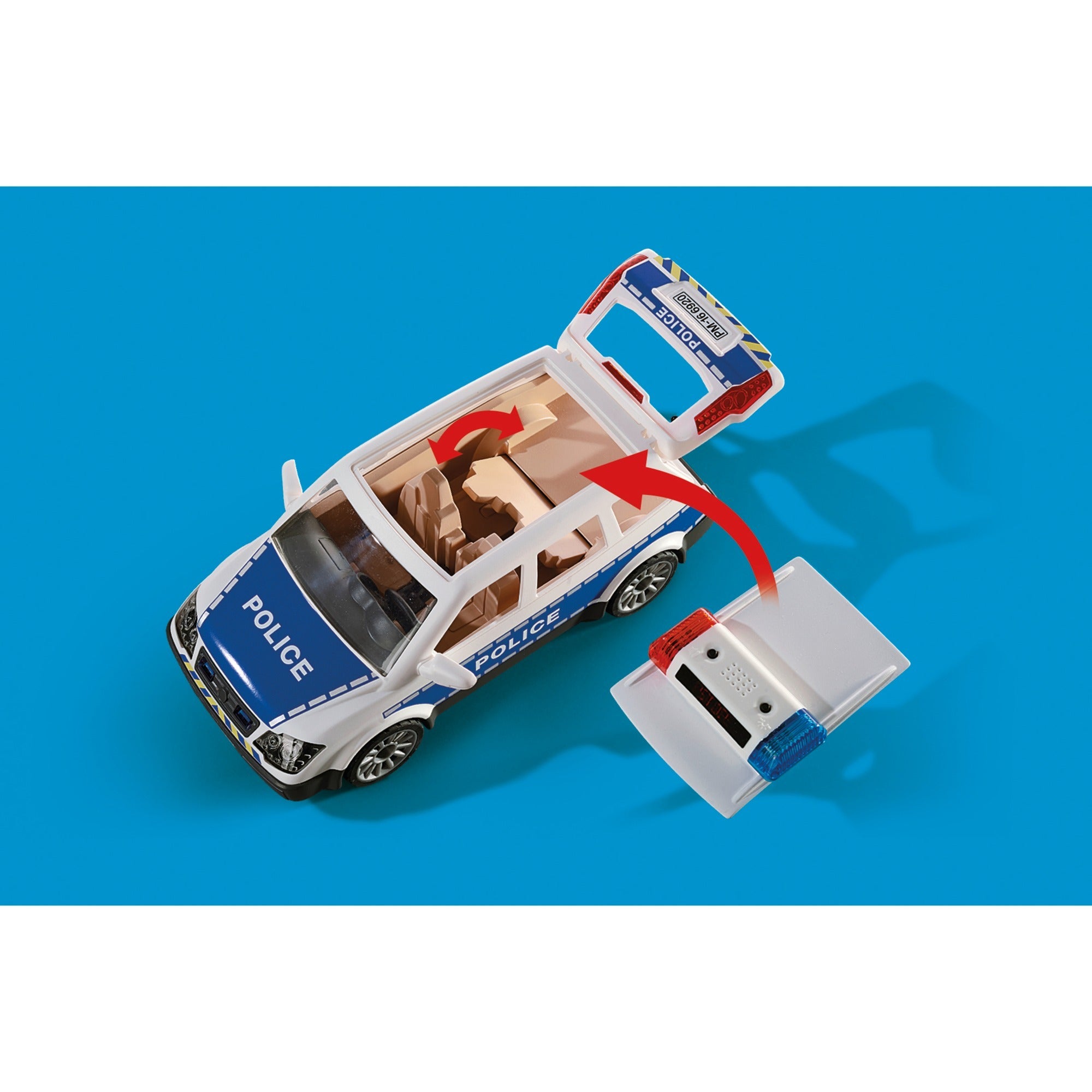 Playmobil City Action Politiepatrouille met Licht en Geluid 6920