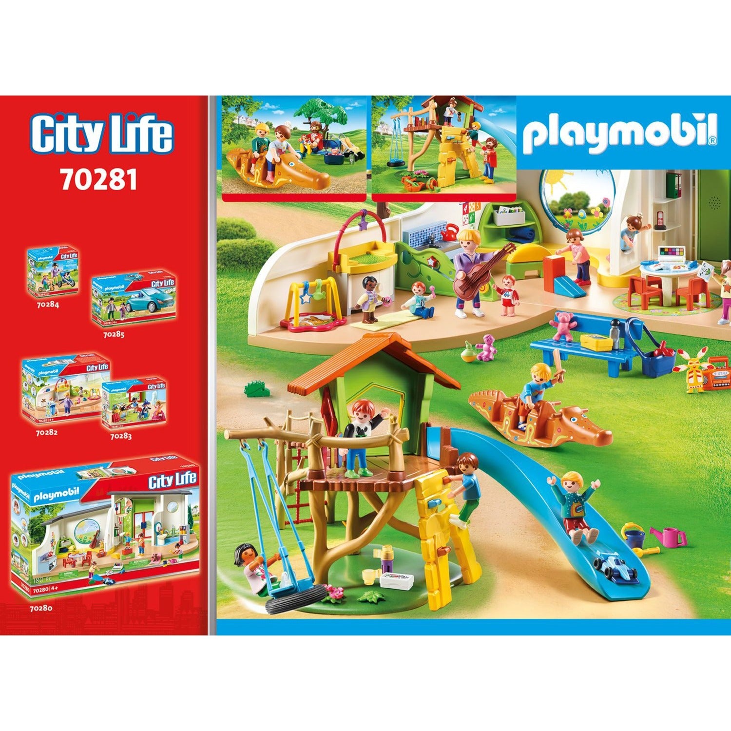 PLAYMOBIL City Life Avontuurlijke Speeltuin 70281
