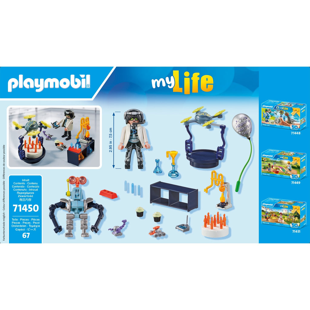 PLAYMOBIL My Life Onderzoekers met Robots 71450