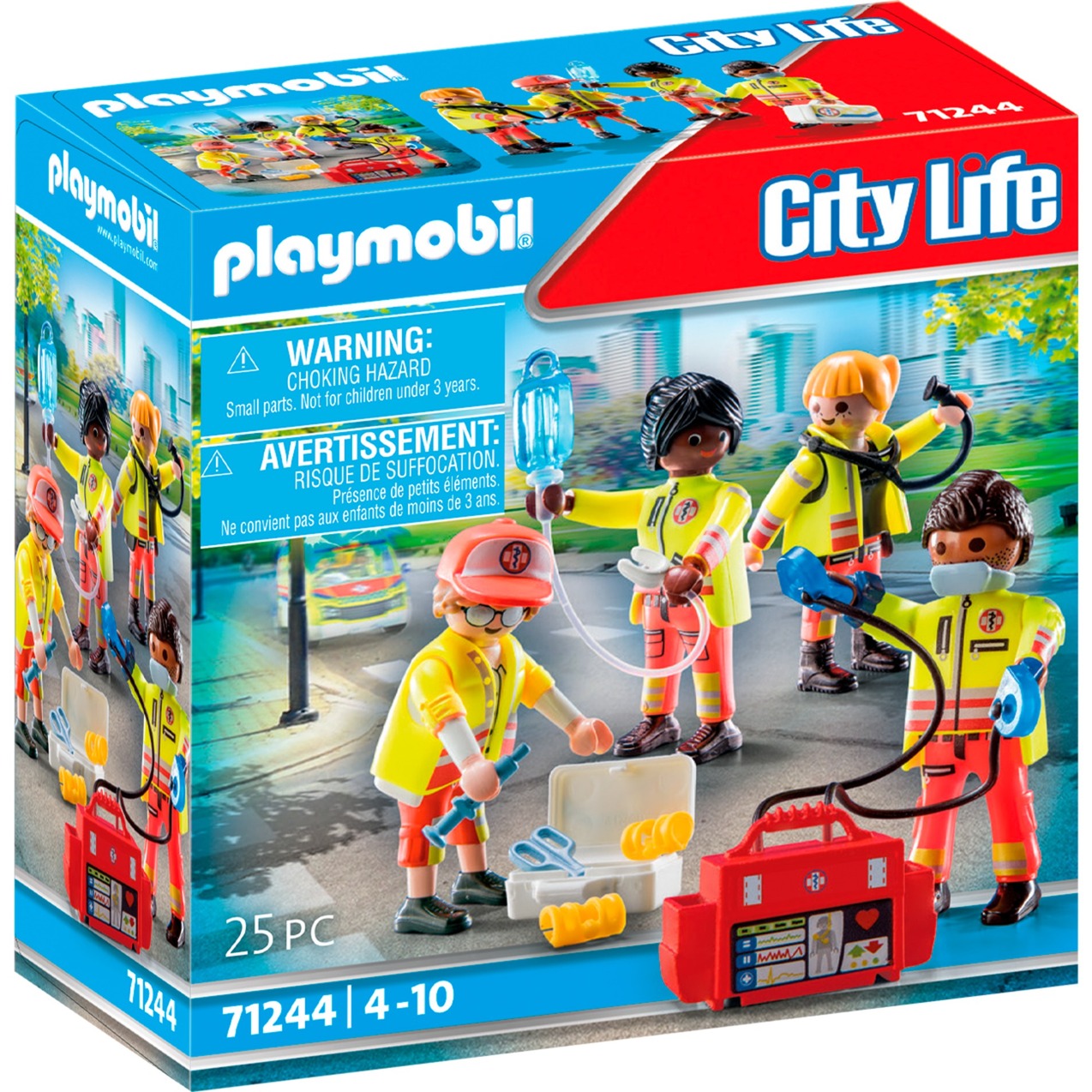 Playmobil City Life Reddingsteam 71244