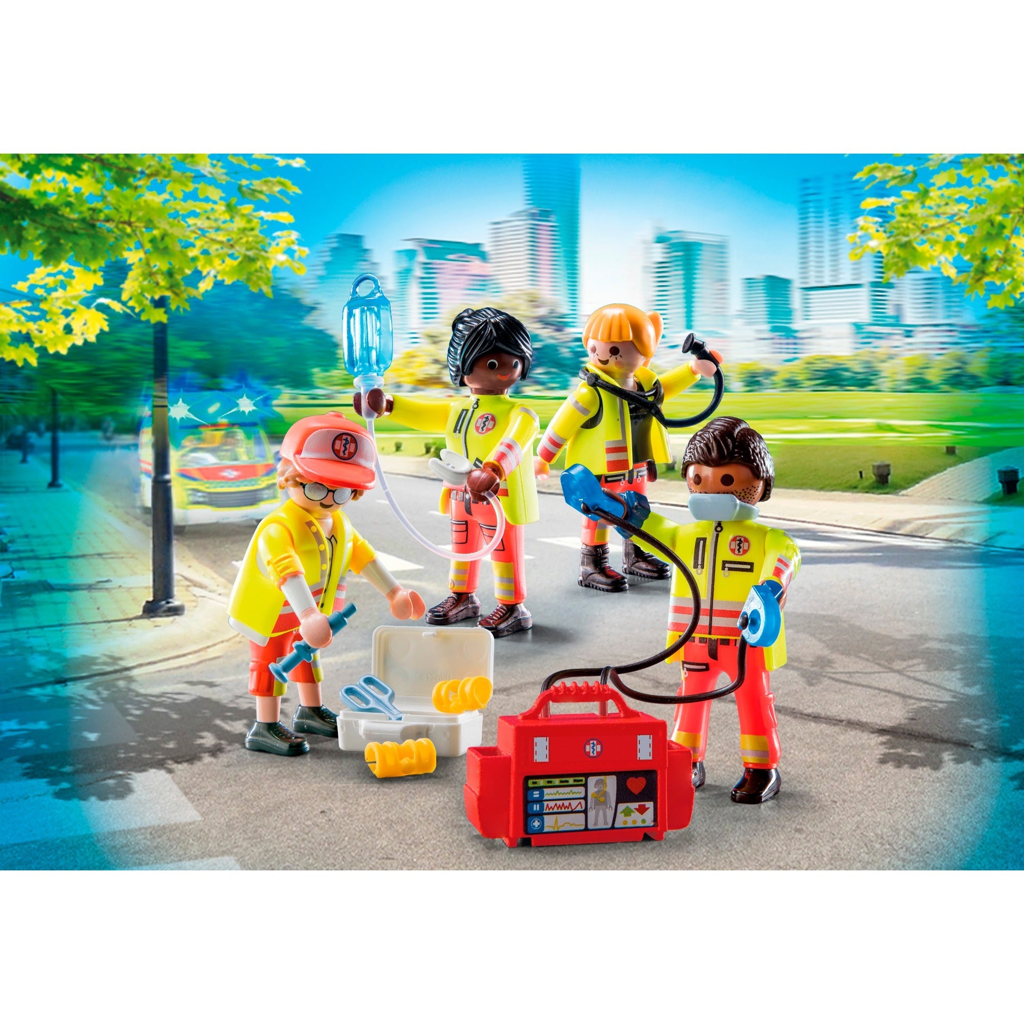 Playmobil City Life Reddingsteam 71244