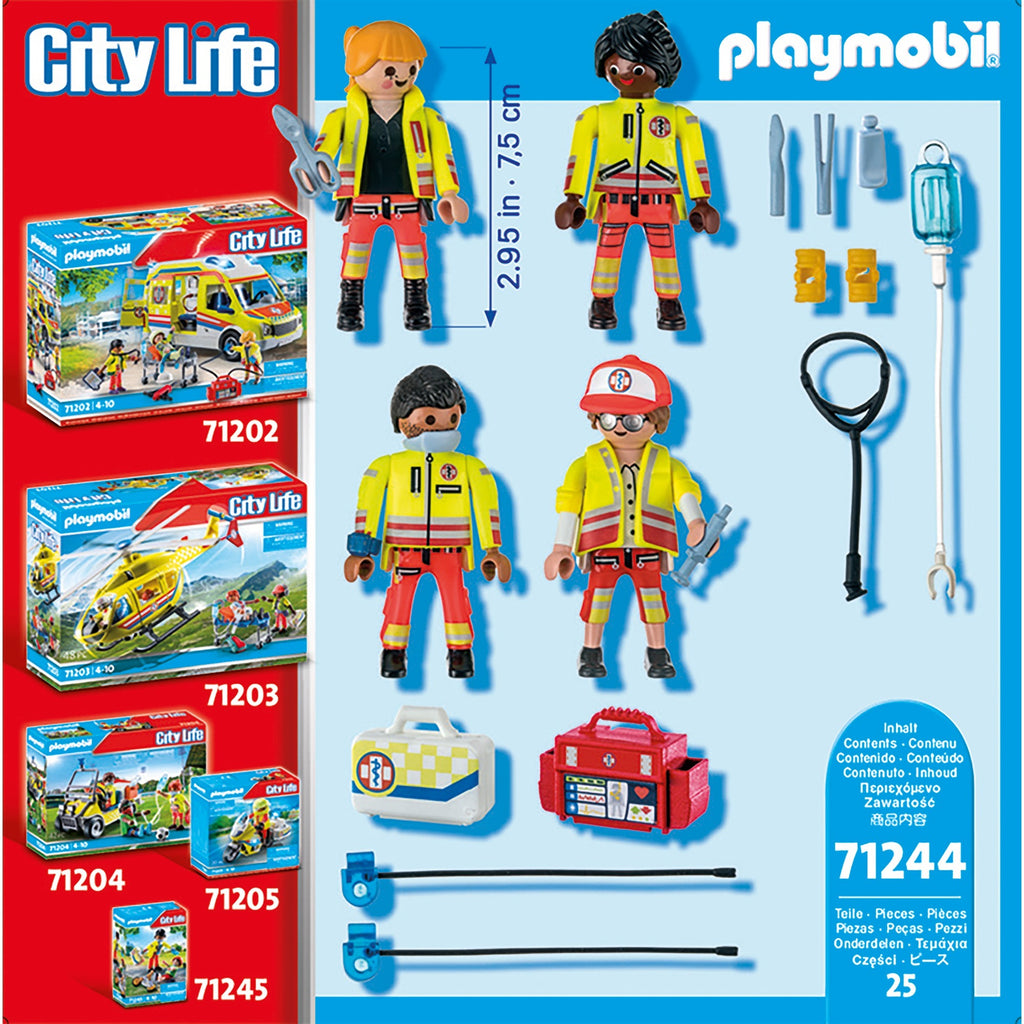 Playmobil City Life Reddingsteam 71244
