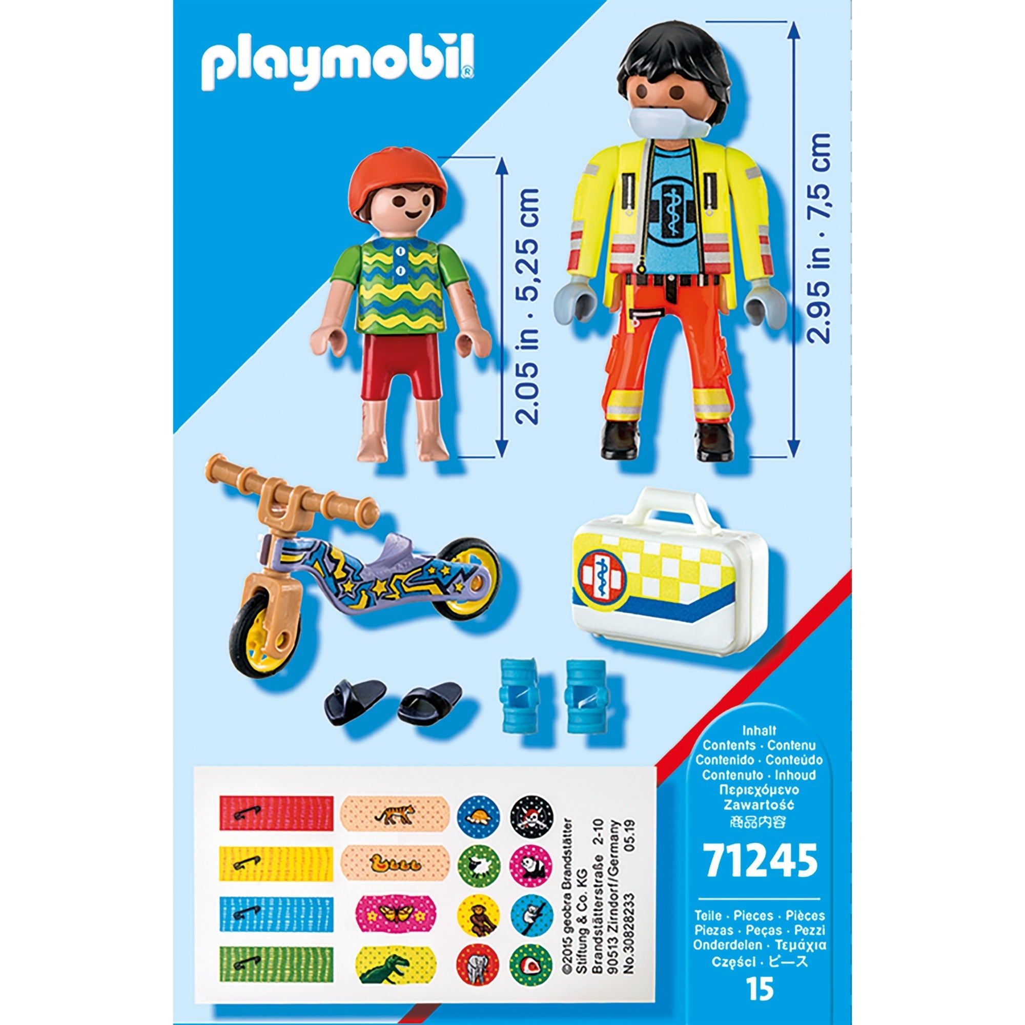 Playmobil City Life Verpleegkundige met patient 71245