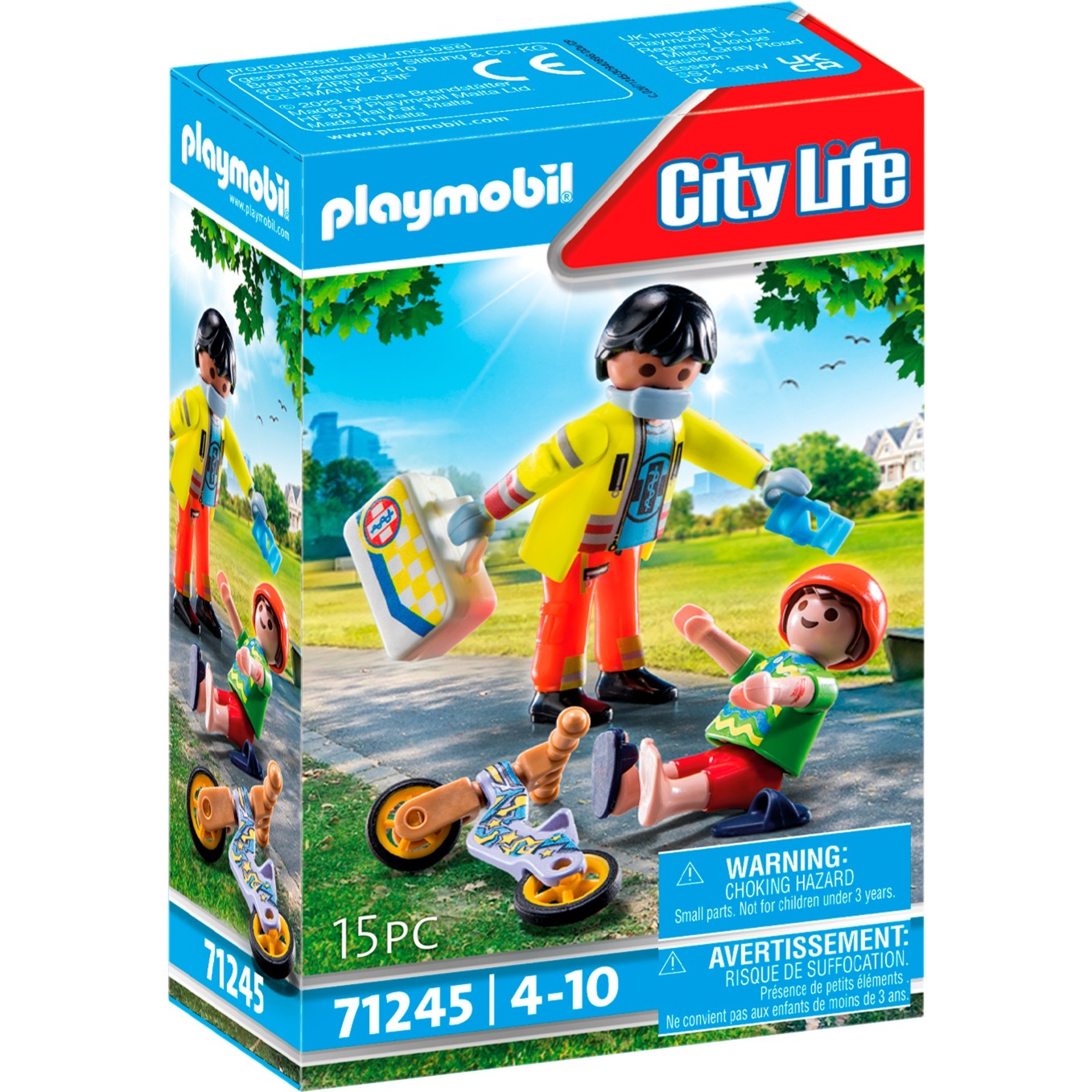 Playmobil City Life Verpleegkundige met patient 71245