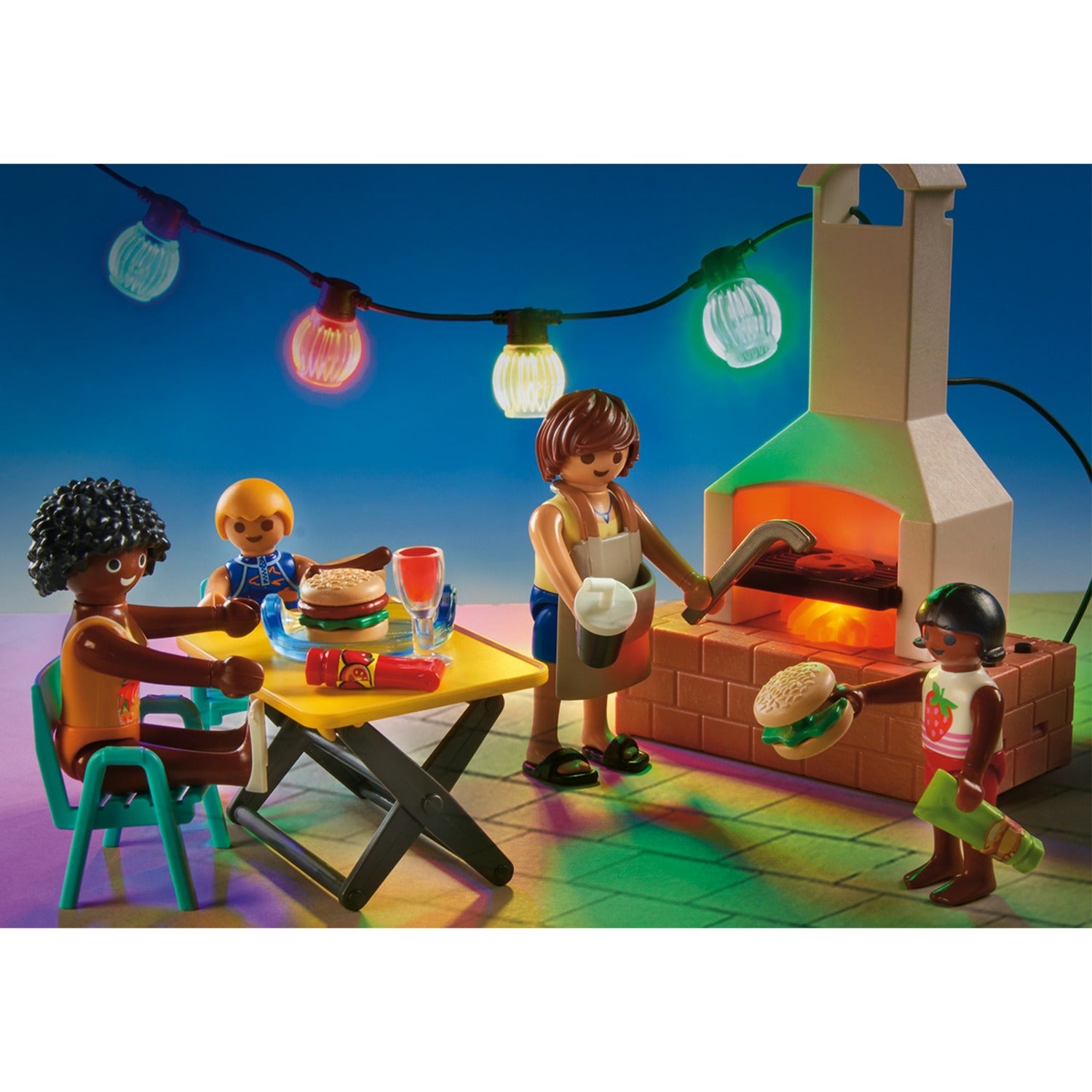 PLAYMOBIL City Life Zwembadfeest met Glijbaan 70987