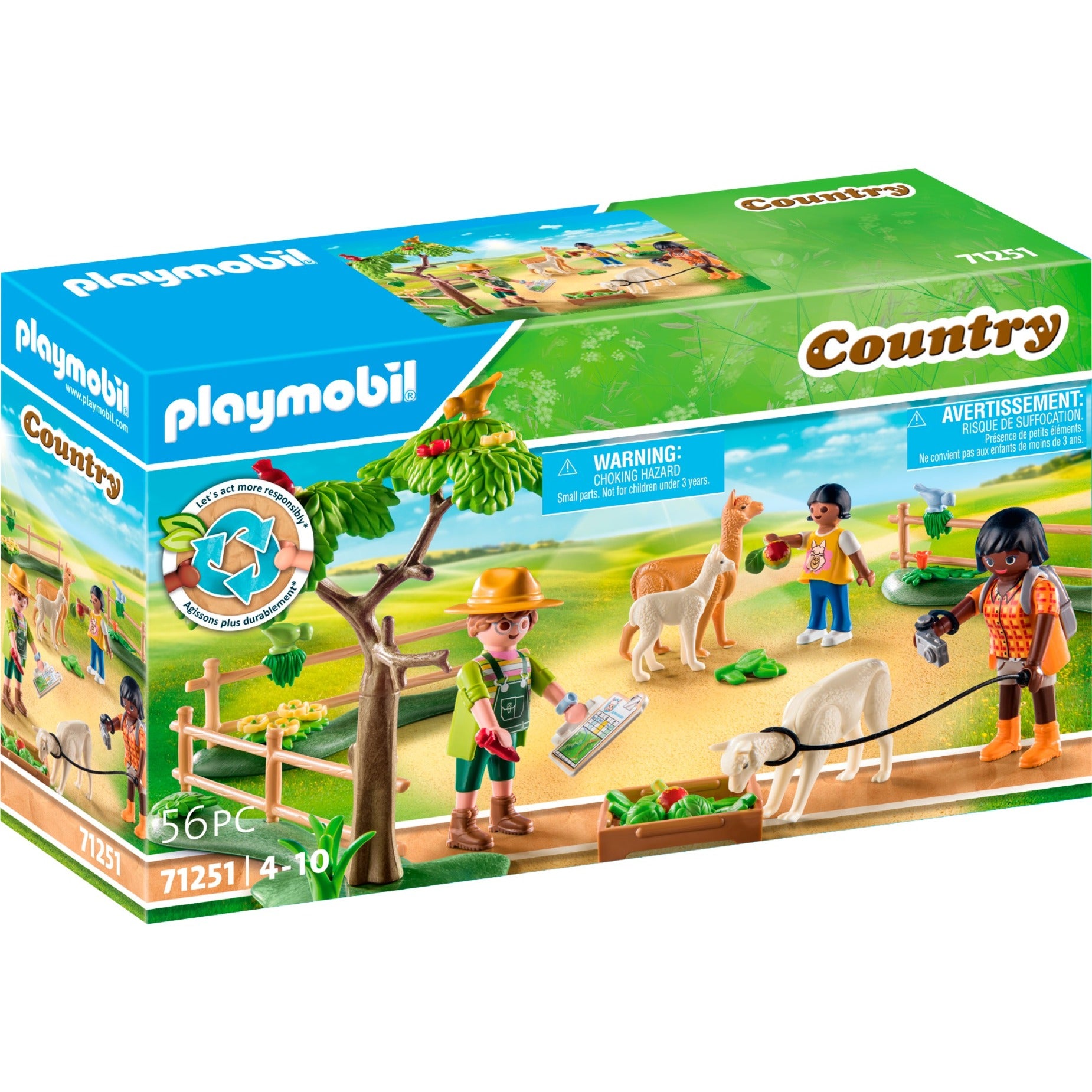 Playmobil country 71251 alpaca wandeling