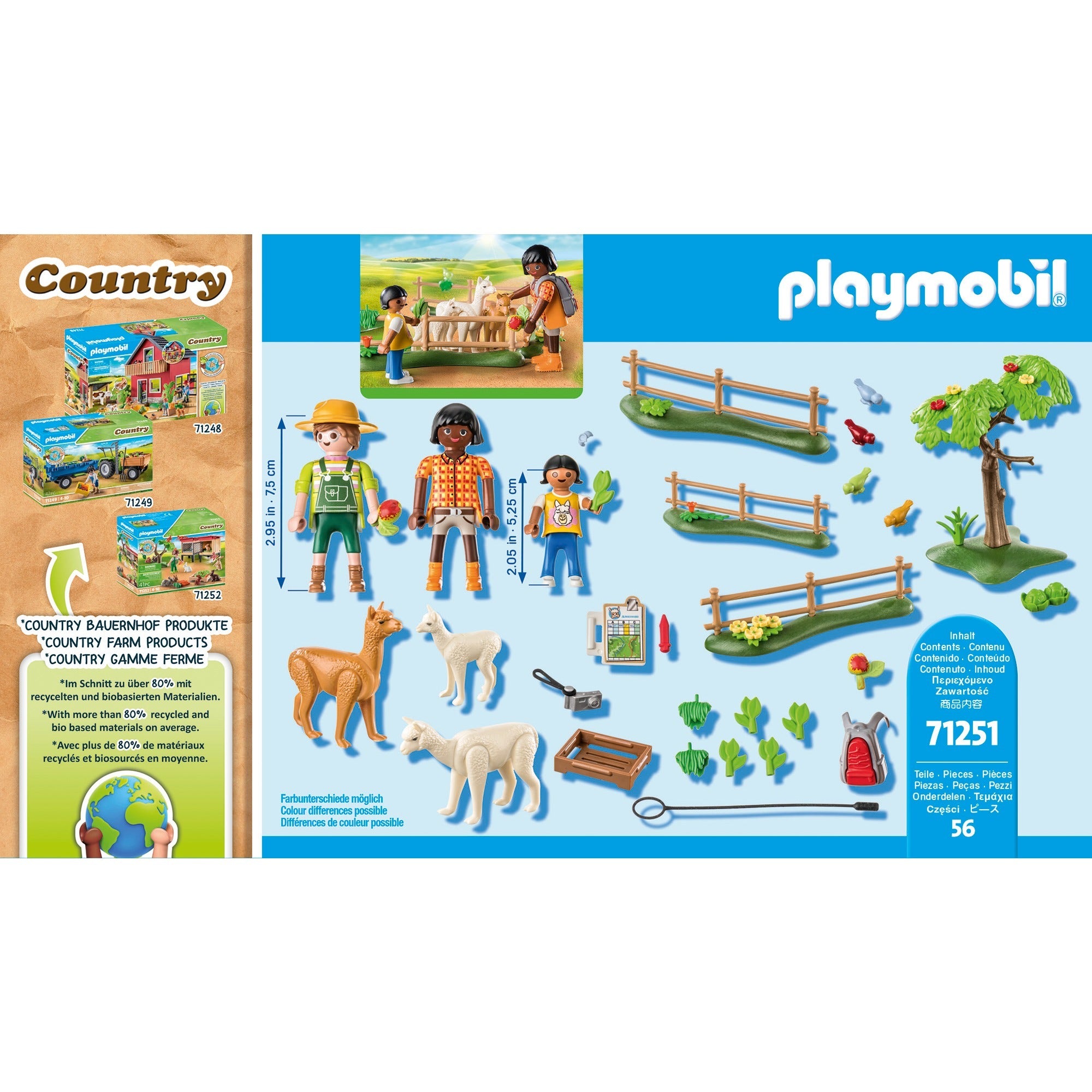 Playmobil country 71251 alpaca wandeling