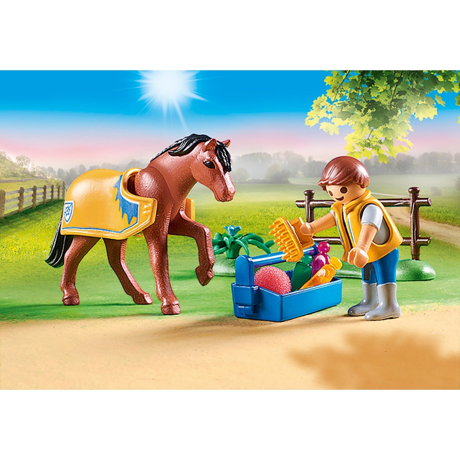 Playmobil 70523 country collectie pony welsh