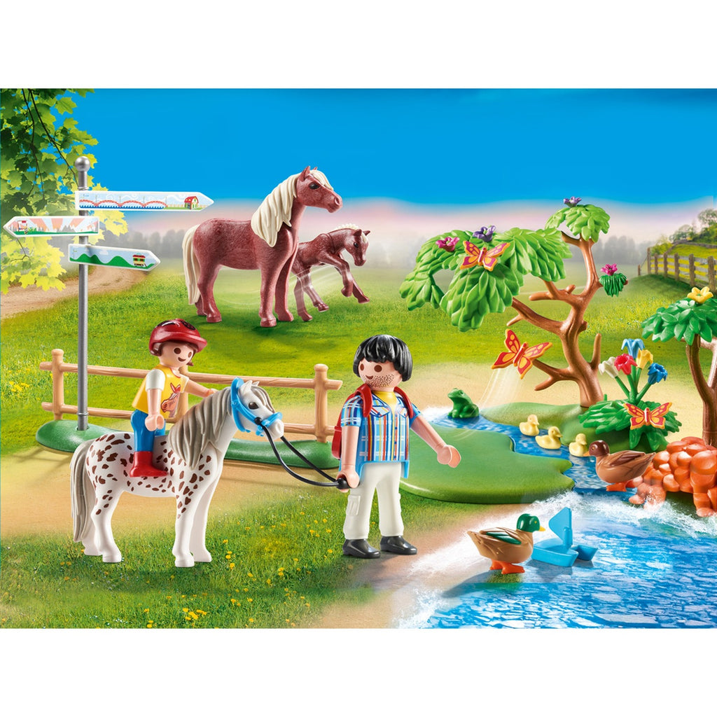 PLAYMOBIL Country Gelukkige Ponyreis 70512