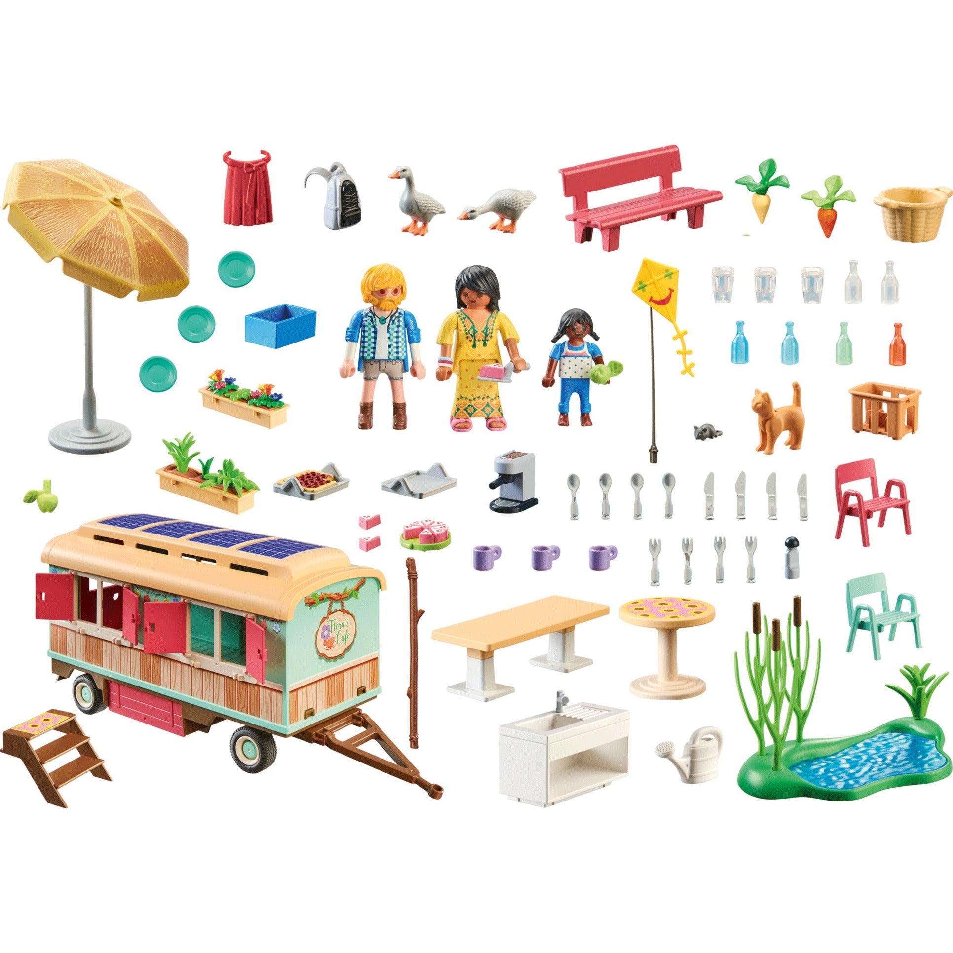 PLAYMOBIL Country Gezellig woonwagencafé