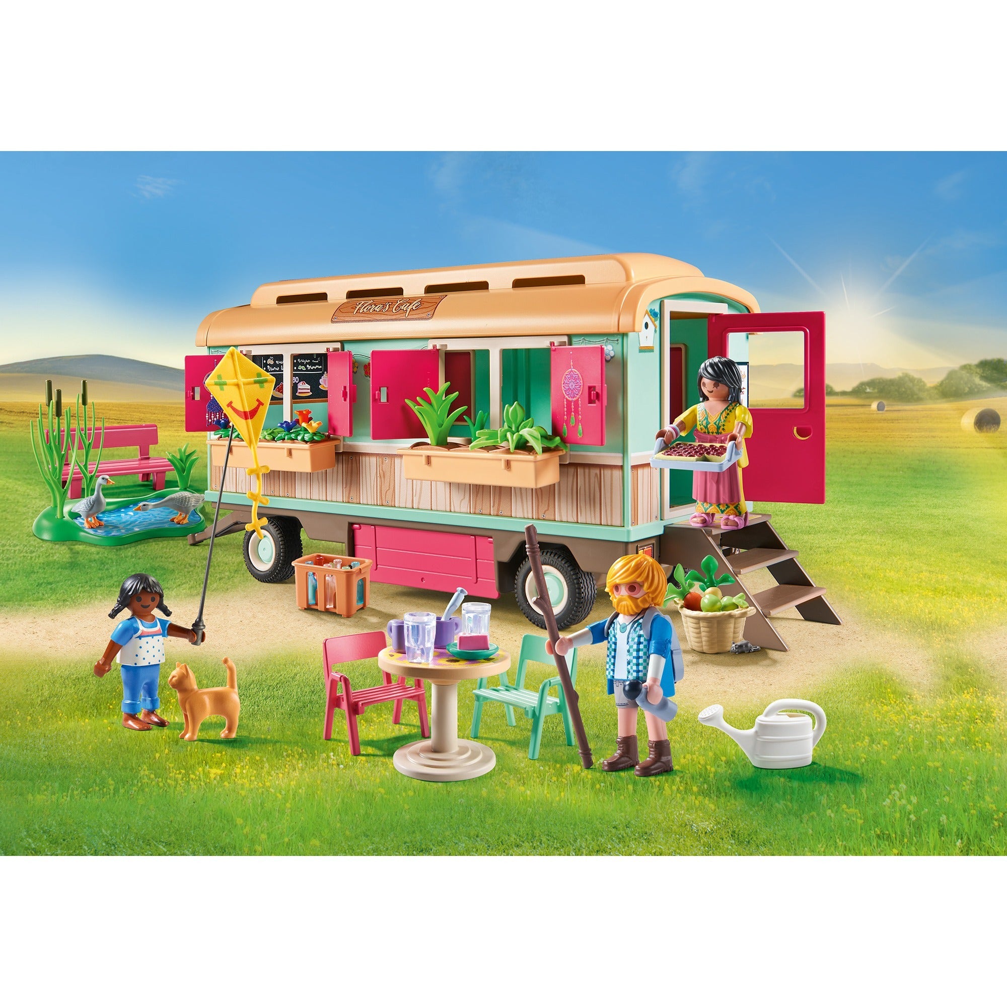 PLAYMOBIL Country Gezellig woonwagencafé