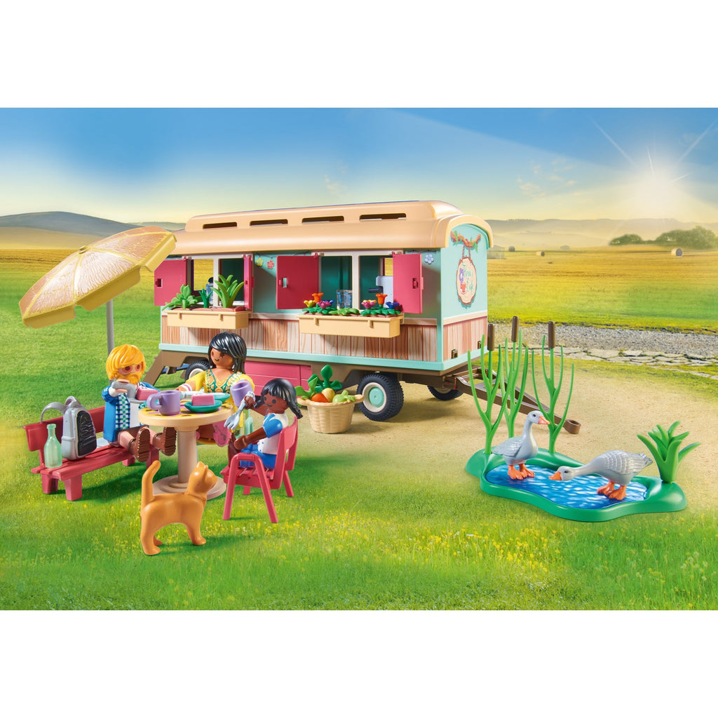 PLAYMOBIL Country Gezellig woonwagencafé