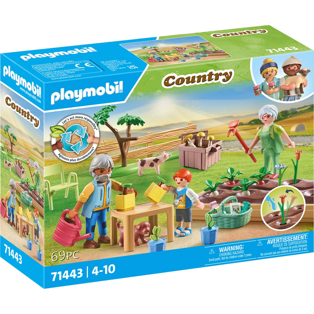 PLAYMOBIL Country Idyllische Moestuin Bij de Grootouders 71443