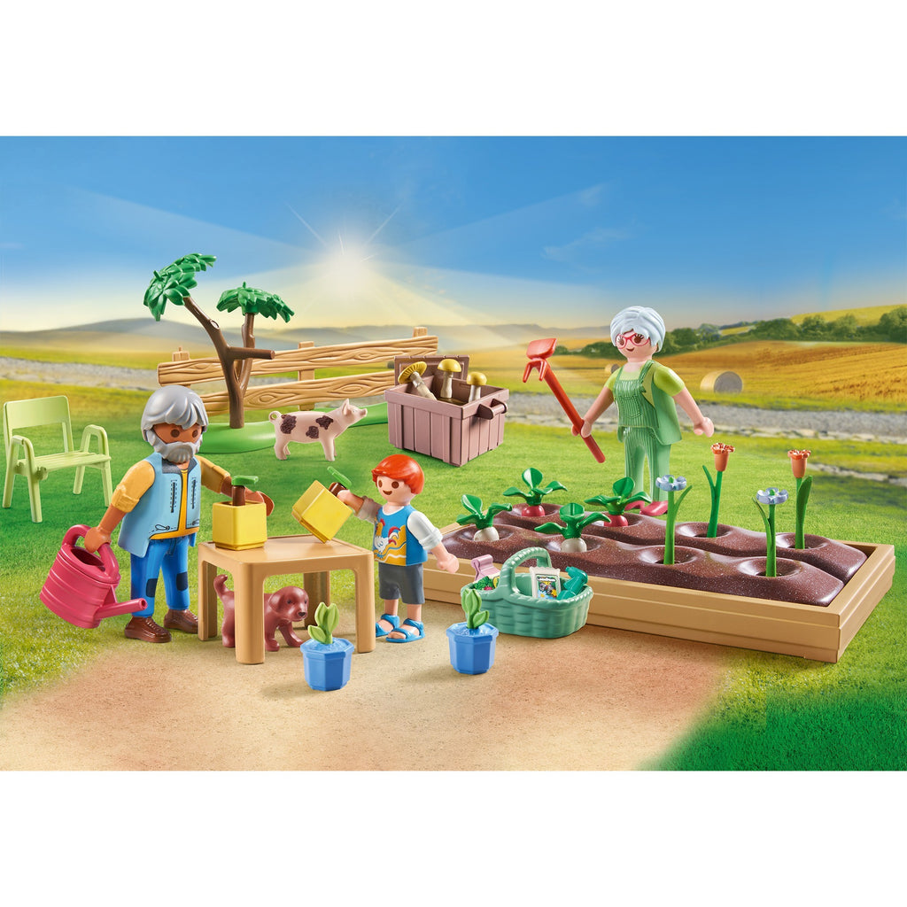 PLAYMOBIL Country Idyllische Moestuin Bij de Grootouders 71443