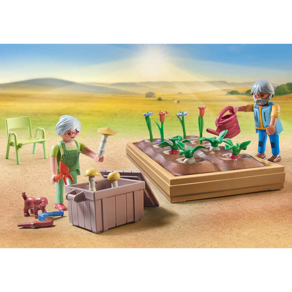 PLAYMOBIL Country Idyllische Moestuin Bij de Grootouders 71443