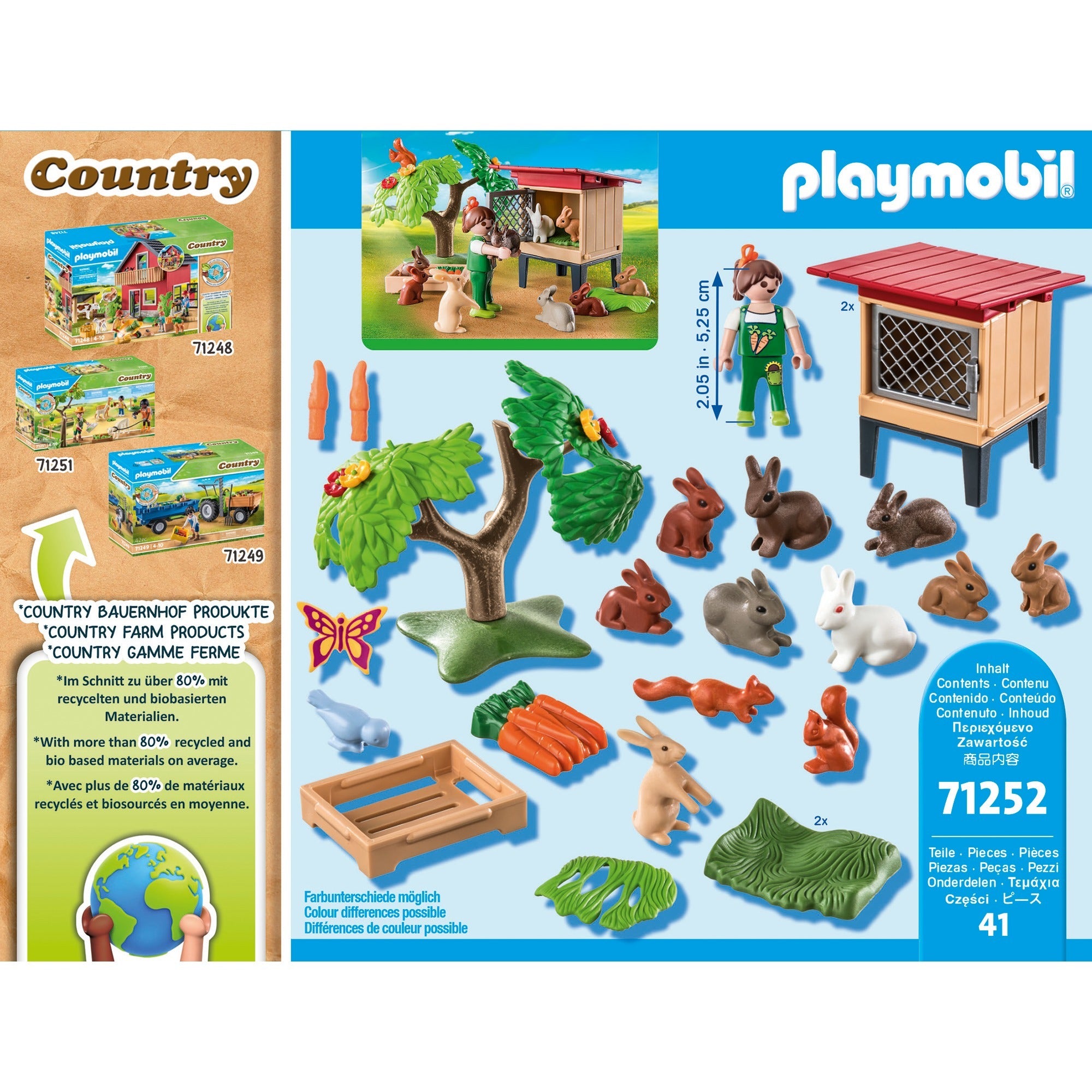 Playmobil Country Konijnenhok 71252