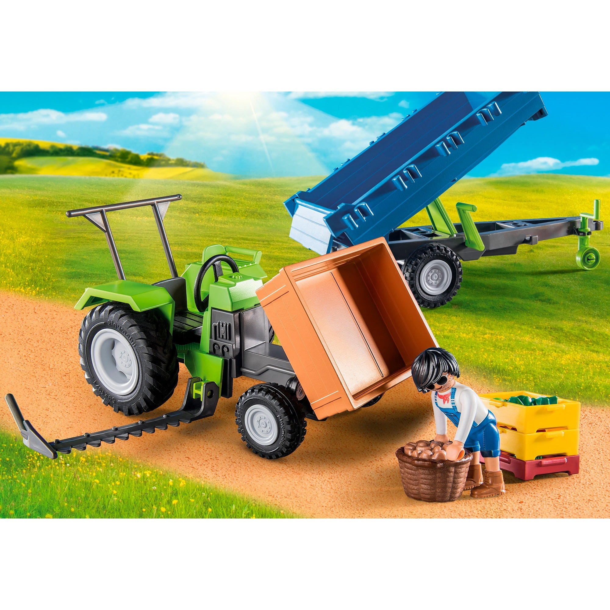 Playmobil Country Trekker met Aanhanger 71249