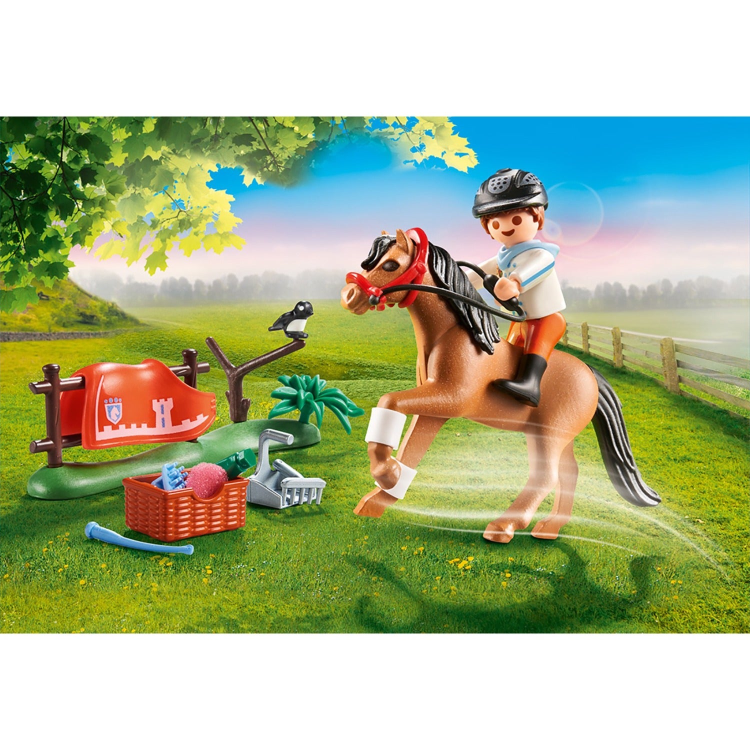 Playmobil 70516 country pony met accessoires