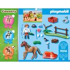 Playmobil 70516 country pony met accessoires