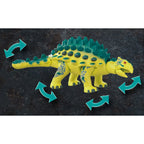 Playmobil dino rise - saichania: verdediging van de vechtersbazen constructiespeelgoed (70626)