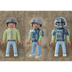 Playmobil dino rise - saichania: verdediging van de vechtersbazen constructiespeelgoed (70626)