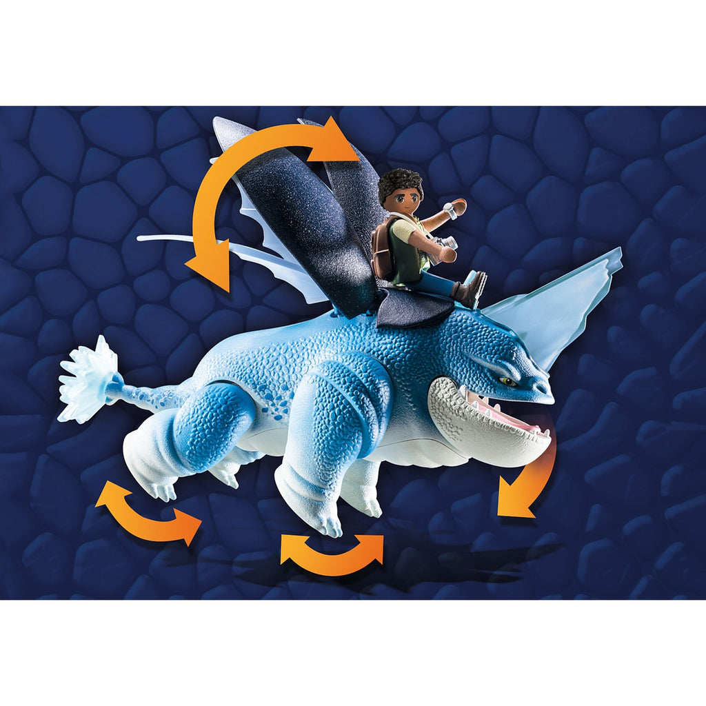 Playmobil Dragons: The Nine Realms Plowhorn D'Angelo 71082