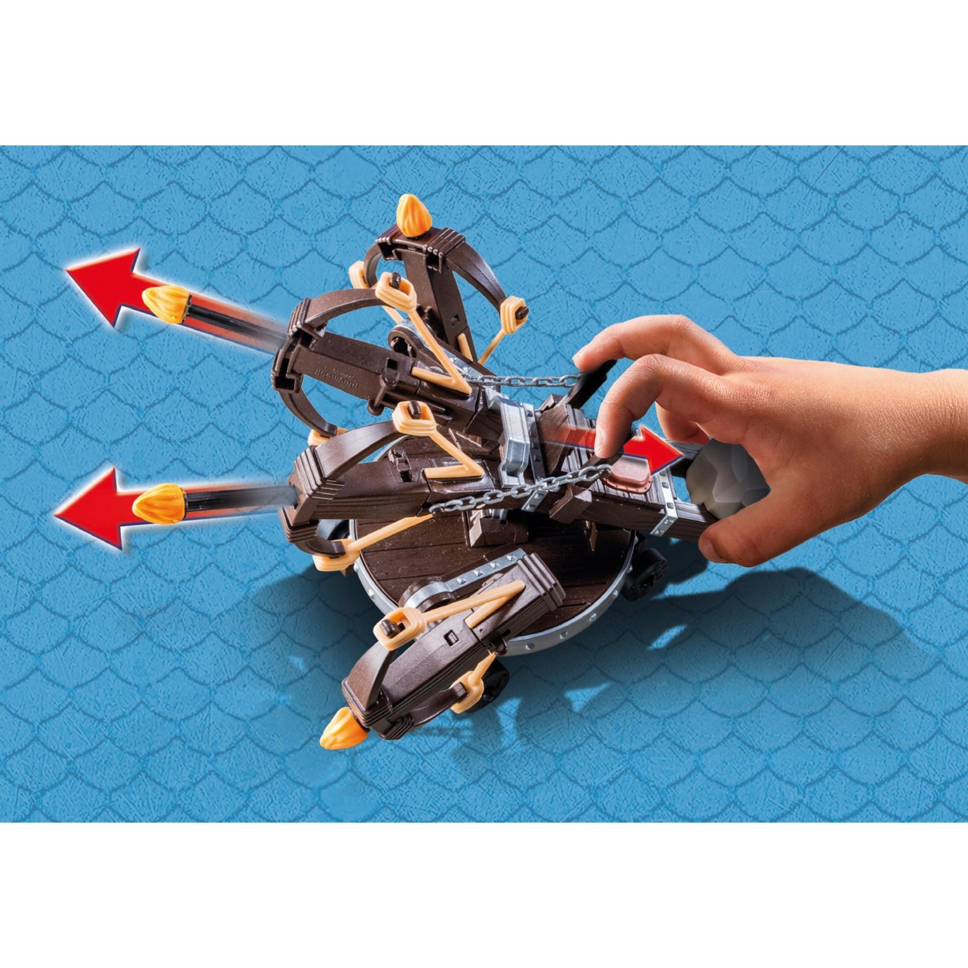 PLAYMOBIL Dragons Eret met viervoudige ballista