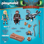 PLAYMOBIL Dragons 70040 Hikkie en Astrid Speelset